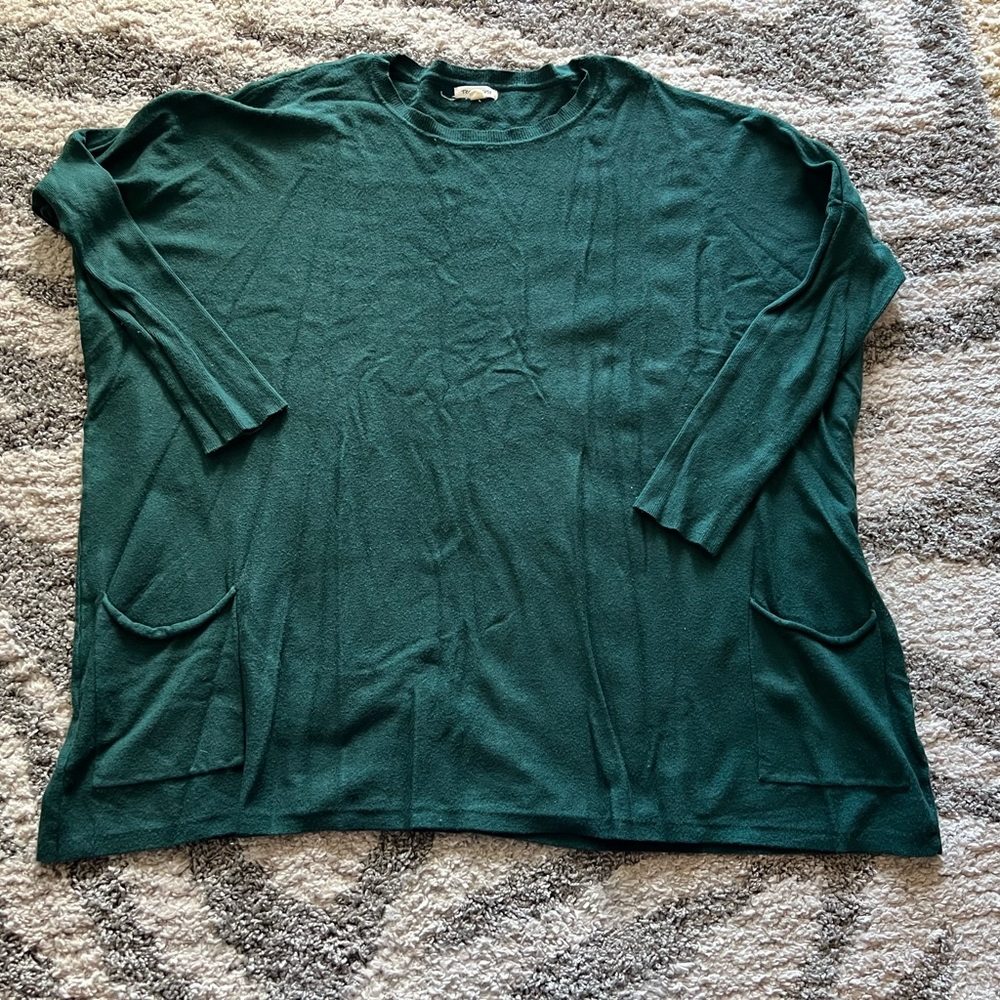 Vici Relaxed Fit Dolman Tunic Sweater